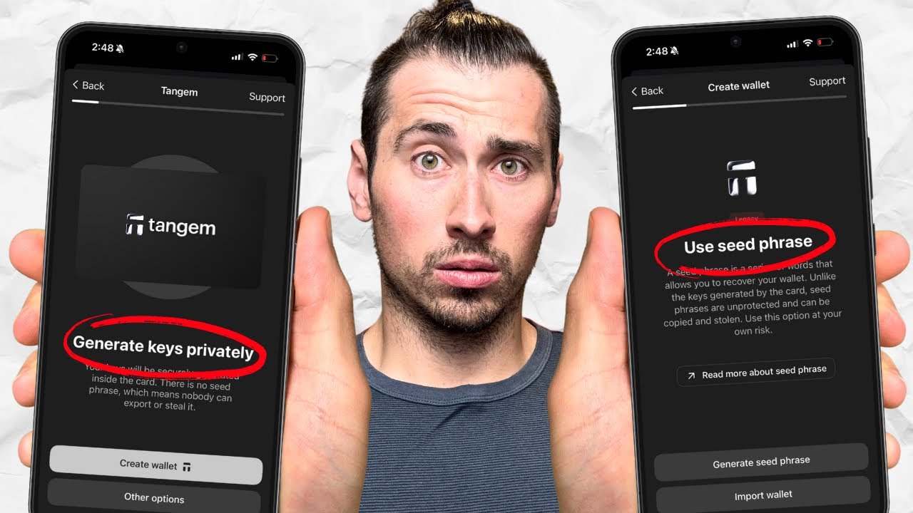 Tangem Wallet: Seed Phrase vs. No Seed Phrase [What&rsquo;s Better?]