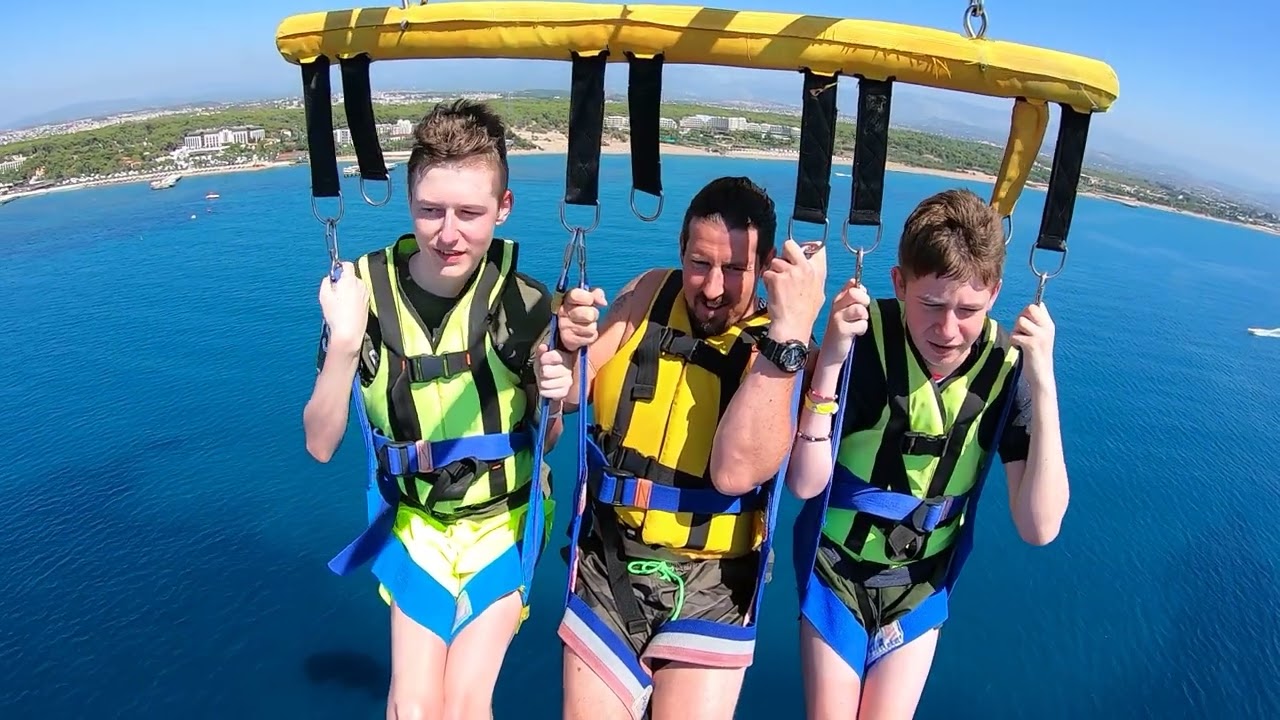 Parasailing in Turkey Side 2019