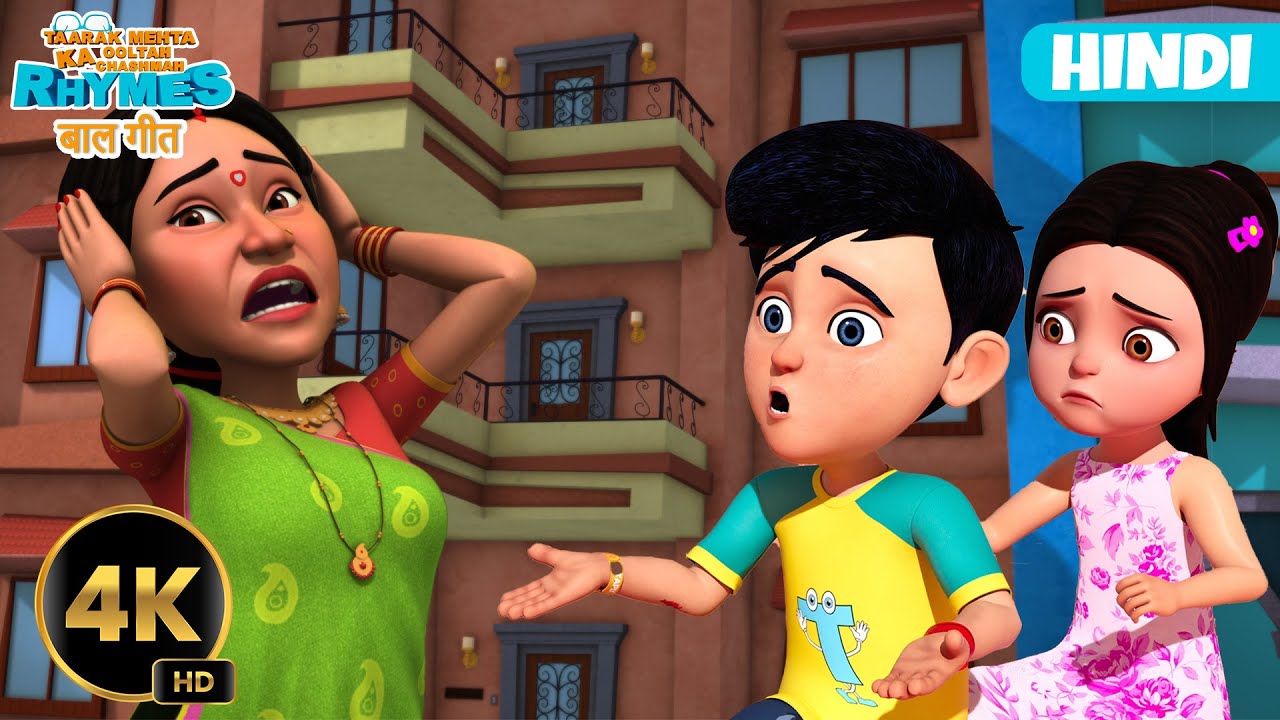 Non-Stop Hindi Rhymes 🎶| Kids Animation | Hindi Rhymes in 4K for Kids #hindi #rhymes #nurseryrhymes