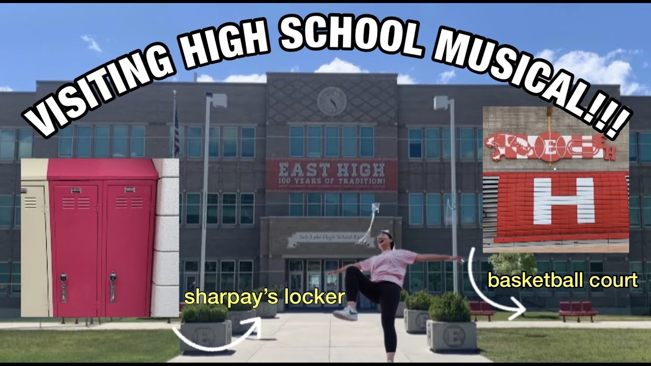 visiting HIGH SCHOOL MUSICAL!! *living the childhood dream*
