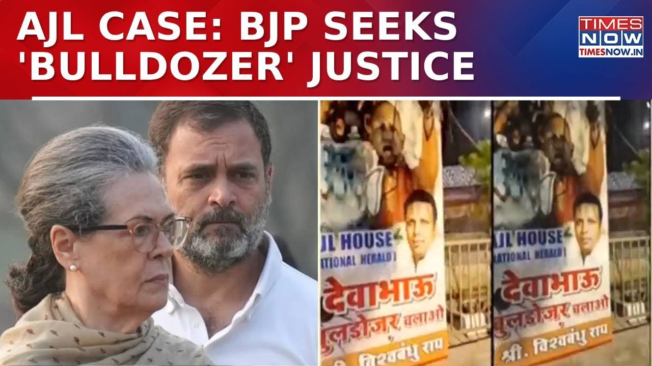 National Herald Case Haunts Sonia & Rahul, BJP Demands 'Bulldozer Action' Against AJL Properties