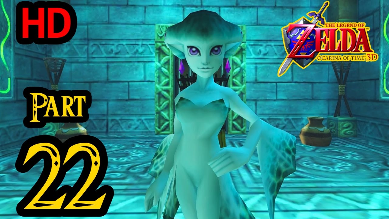 Zelda Ocarina of Time 3D 100% Walkthrough 1080p HD Part 22 - Water Temple - Longshot - Dark Link