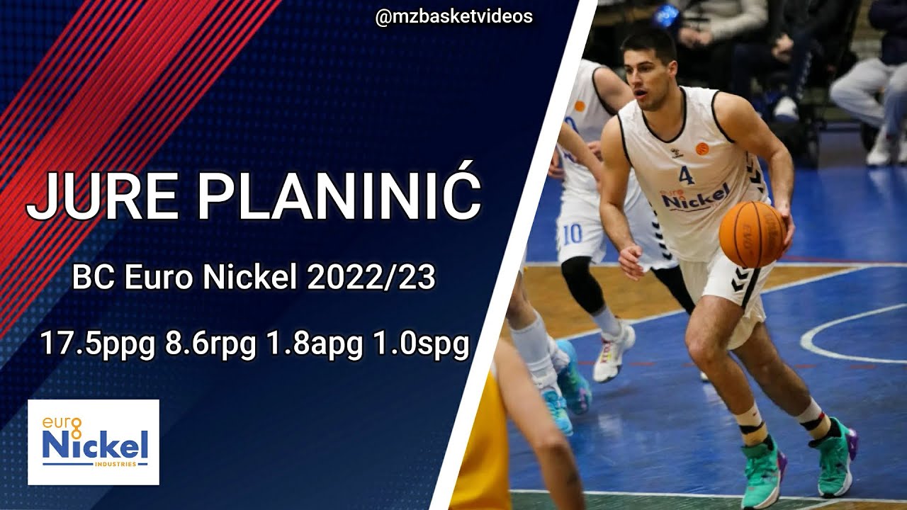 Jure Planinić I 2022/2023 I BC Euro Nickel