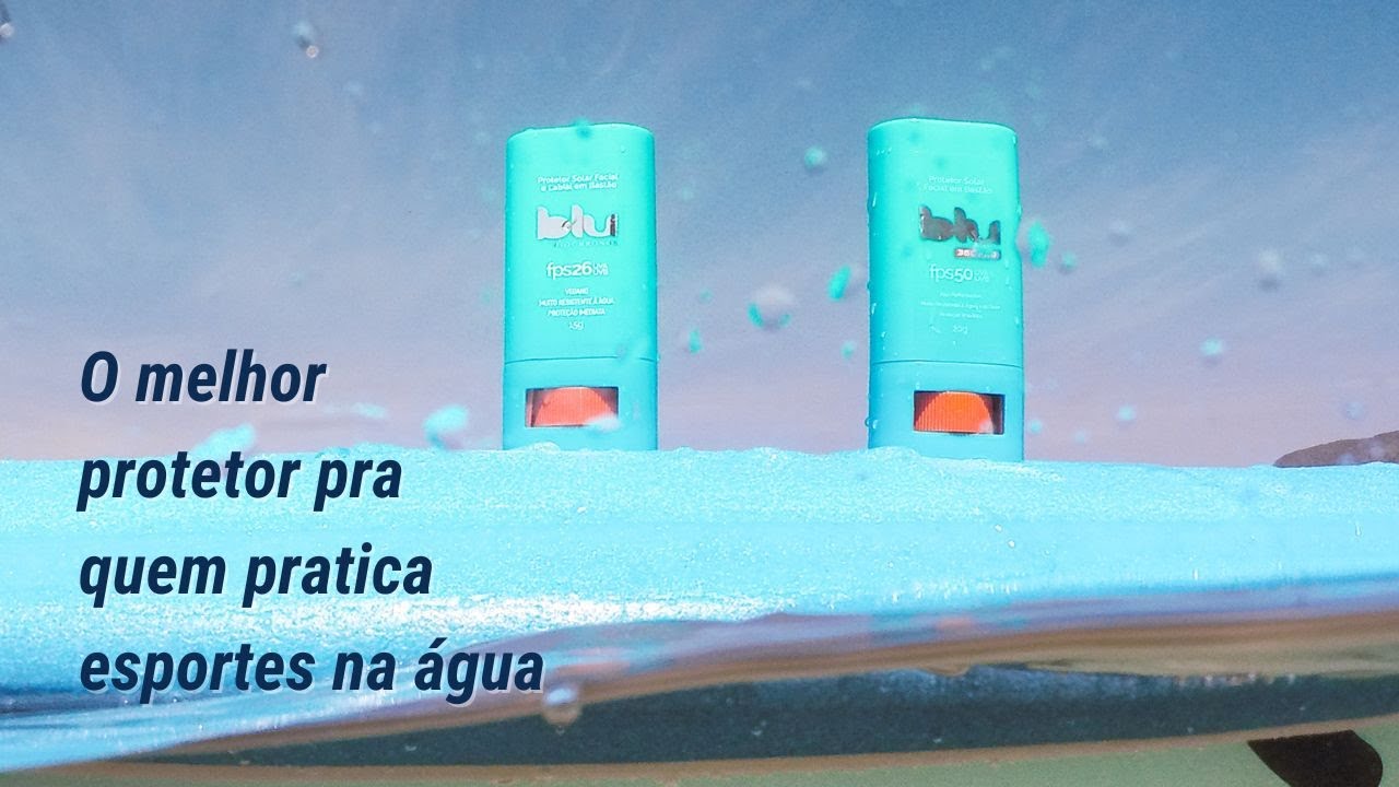 BLU, O protetor solar feito pra quem surfa!