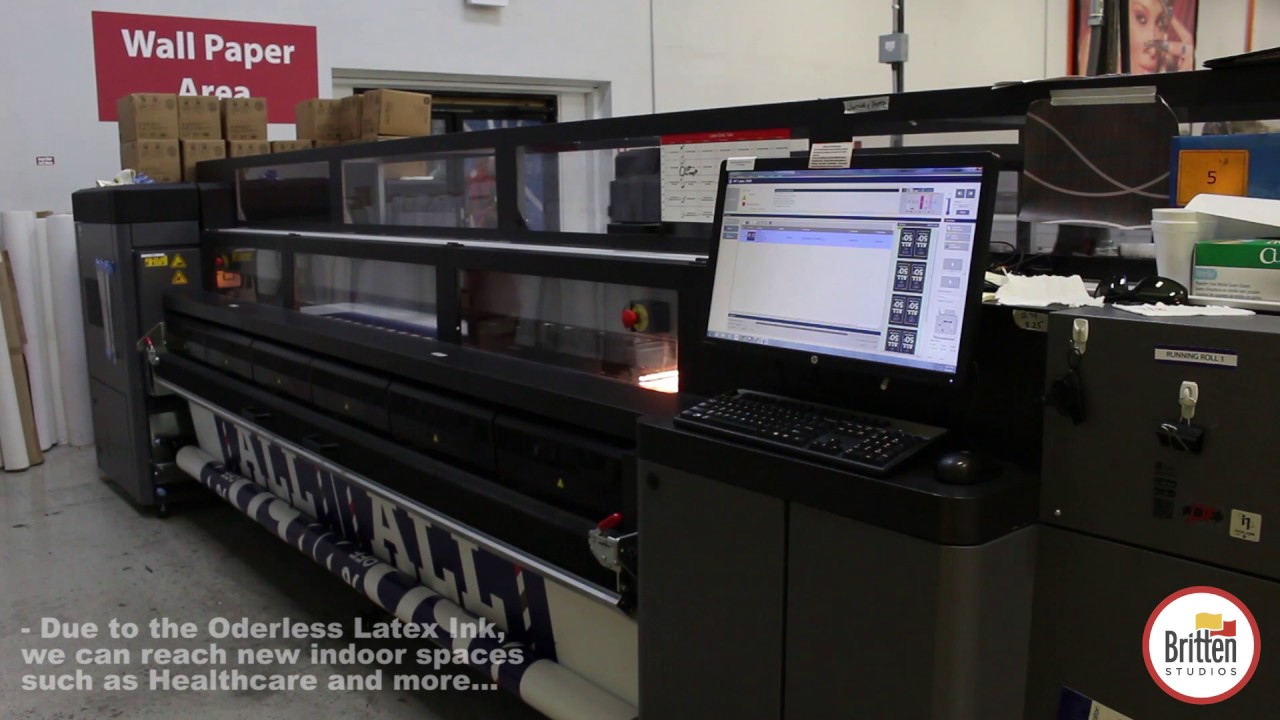 HP Latex Ink Makes a Difference | Britten, Inc.
