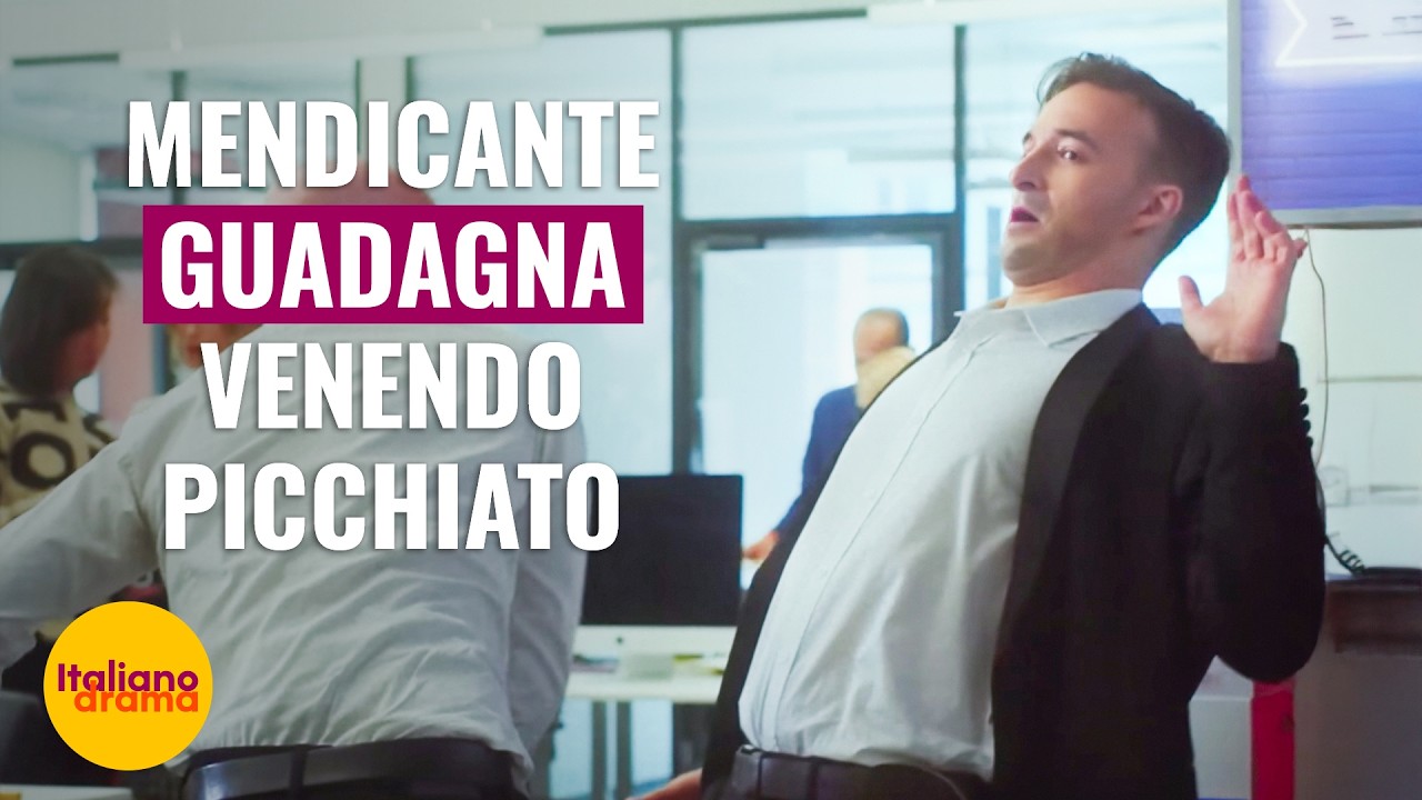 Mendicante guadagna venendo picchiato | @Drama Italiano