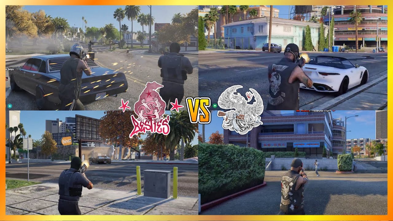 Besties vs Habibi MC In Little Seoul (Multi POVs) | NoPixel 4.0 GTA RP