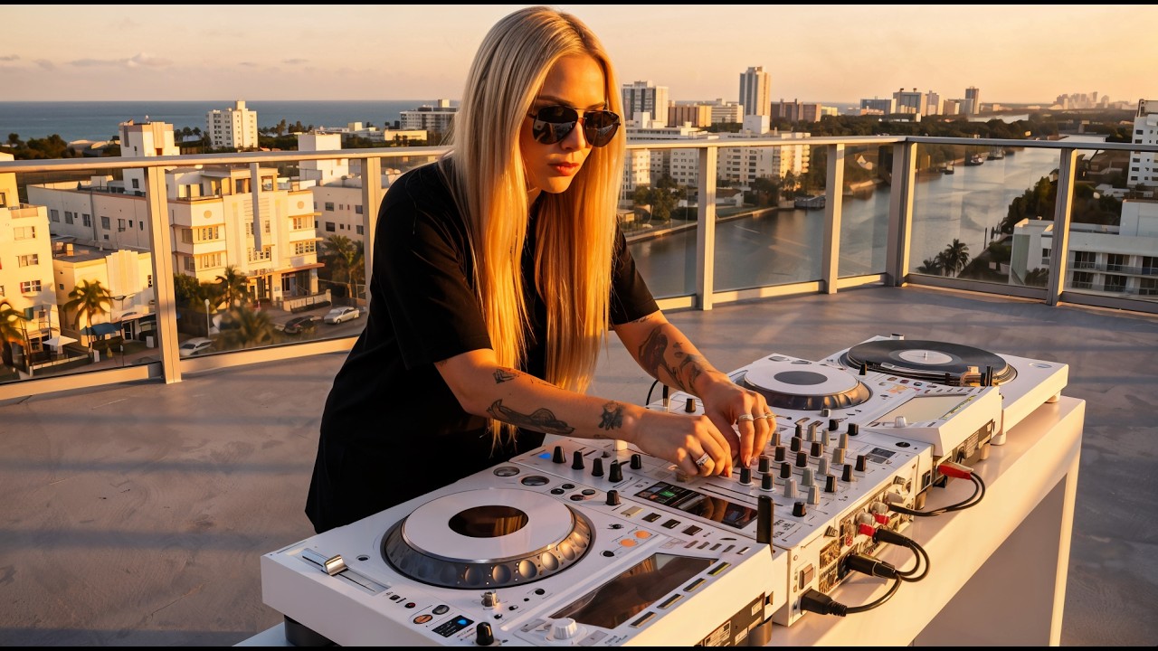 EURODANCE 2026 🌅 OASIS GRID | High-Energy DJ Mix 128 BPM (Miami Sunset Cyber Rave)