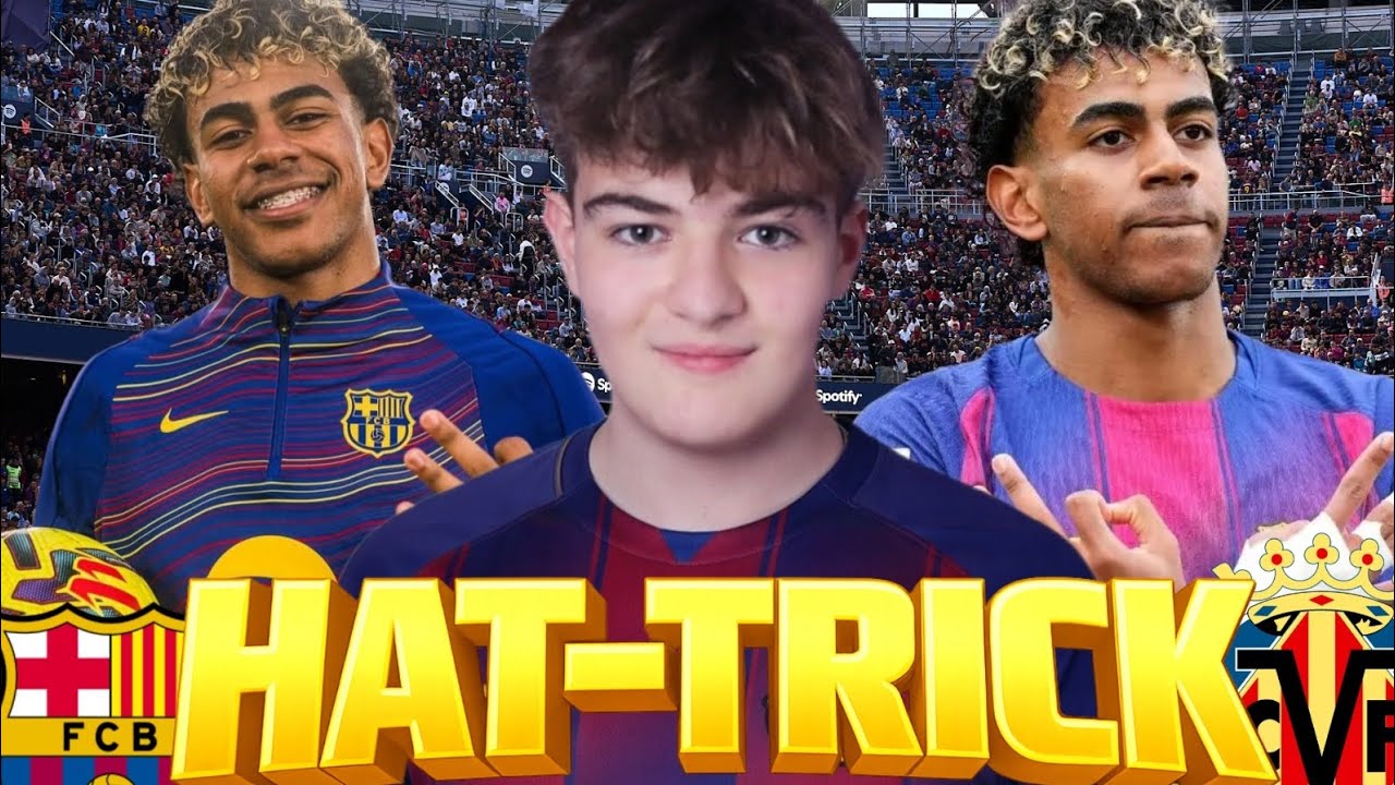 LAMINE YAMAL HACE SU PRIMER HAT-TRICK // BARÇA 4-1 VILLARREAL