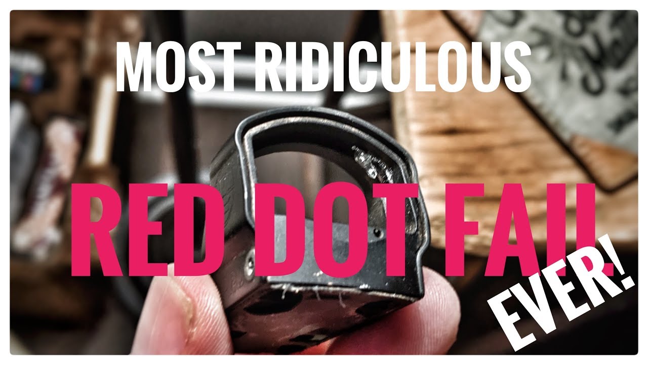 World's most INSANE Red dot fail!