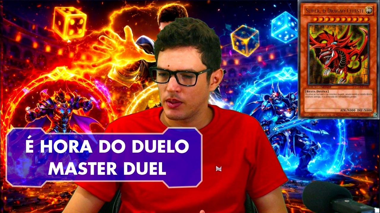 🔴 AO VIVO! É HORA DO DUELO Yu-Gi-Oh! MASTER DUEL NA RANQUEADA | MÊS DE MARÇO