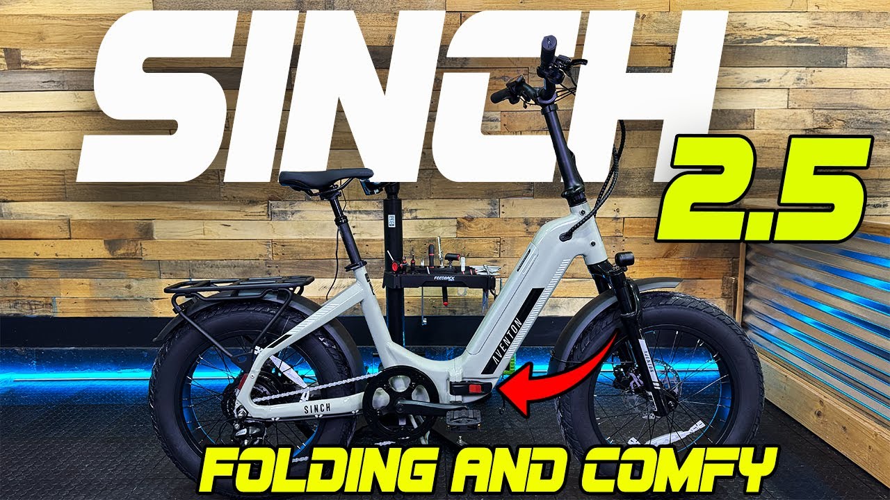 Aventon Sinch 2.5: ИДЕАЛЬНЫЙ складной электровелосипед с толстыми шинами
