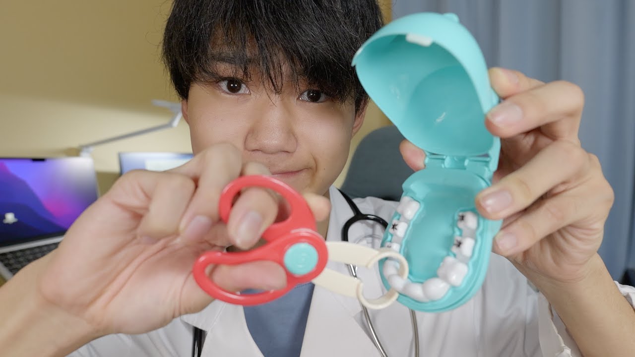 【ASMR】歯を粉砕してくる歯医者さんロールプレイ【SUB】Dentist Role Play