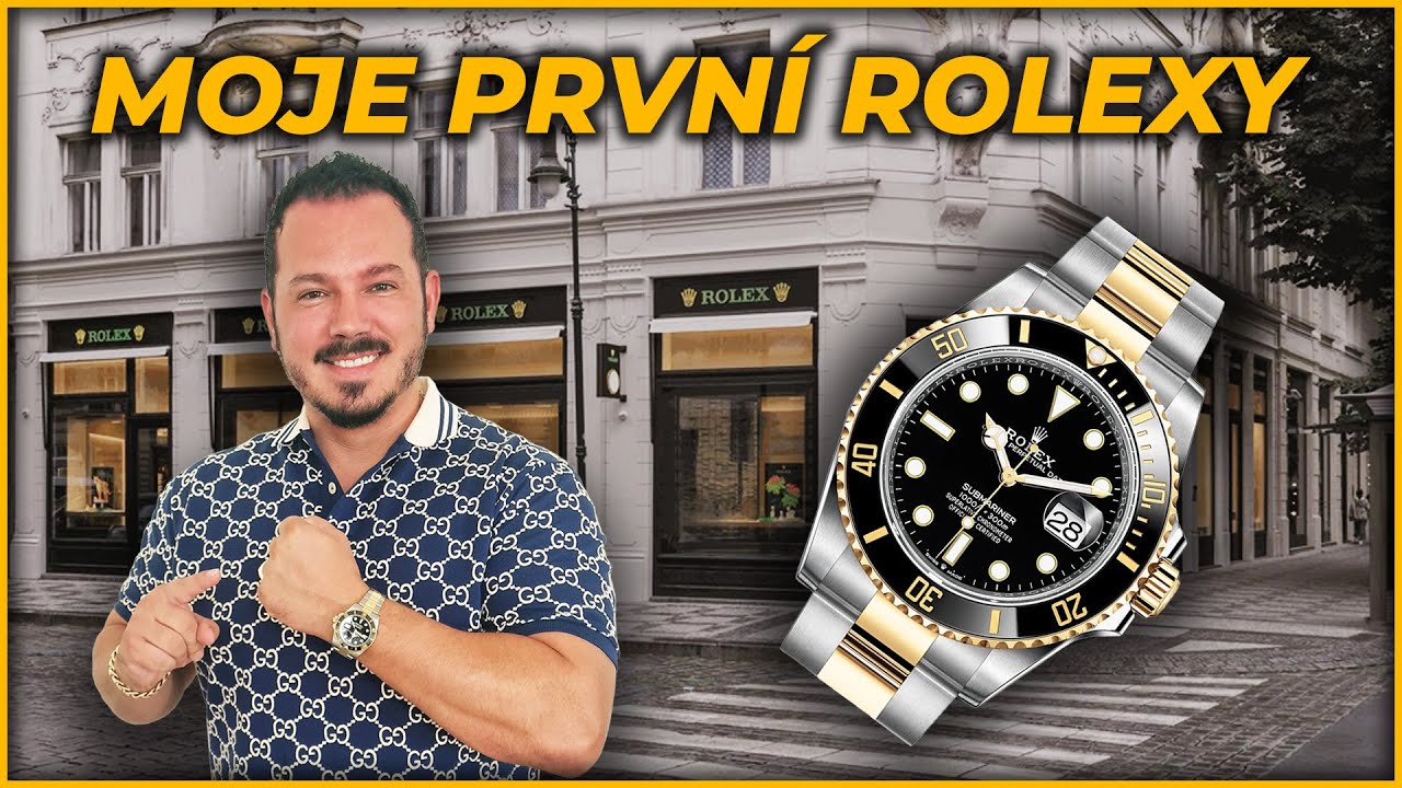 🔥MOJE PRVN&Iacute; ROLEXY | Robstark