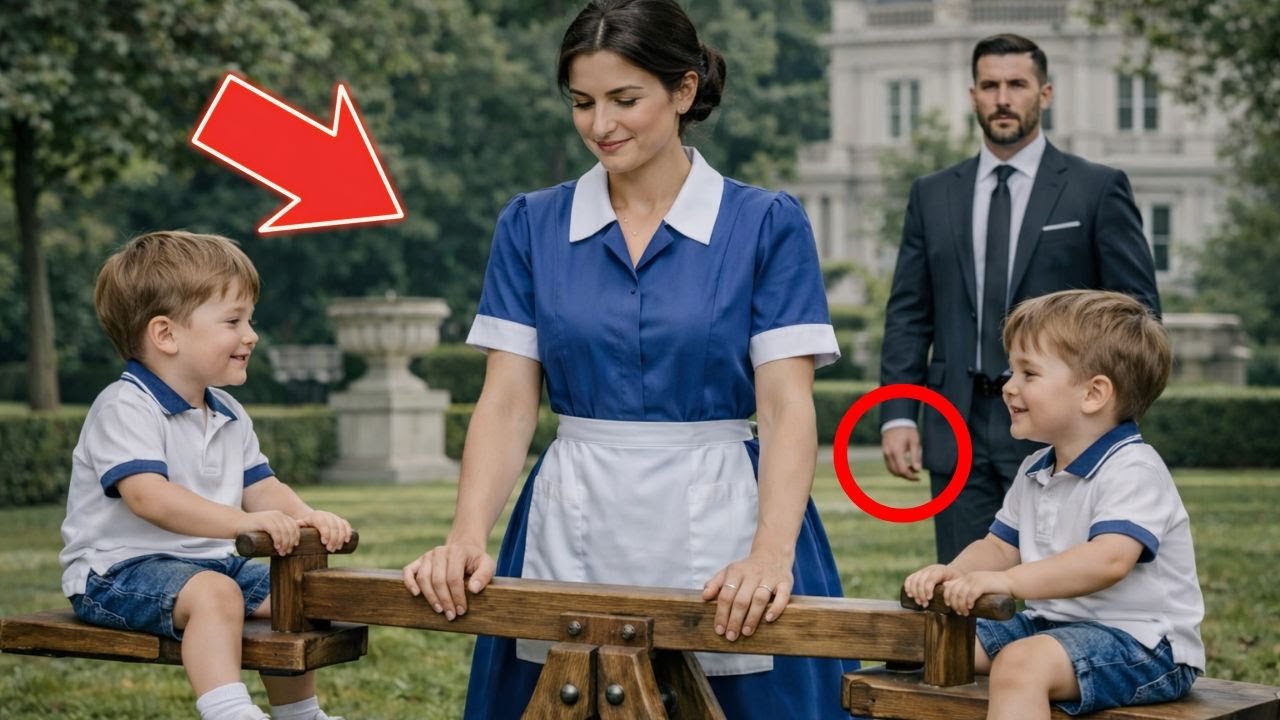 Biznesmeni kthehet në shtëpi.. dhe tronditet kur sheh se çfarë po bënte pastruesja me binjakët e tij