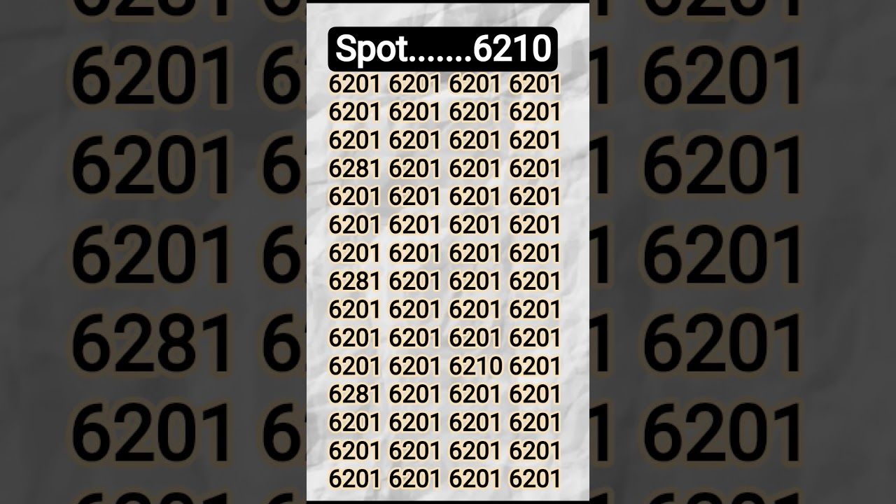 How' fingure out the pin point the 6210 #brainchallenge #brainteaser #brainblast