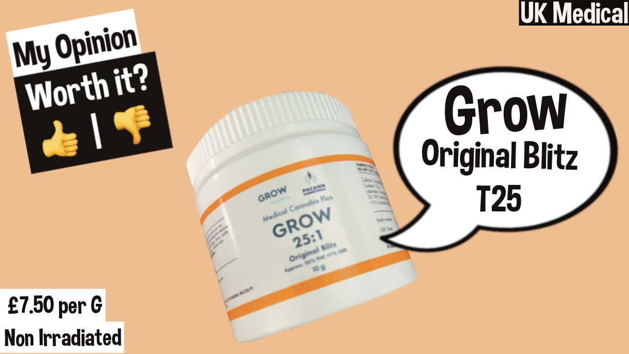 Grow T25 Original Blitz Uk Medical Review
