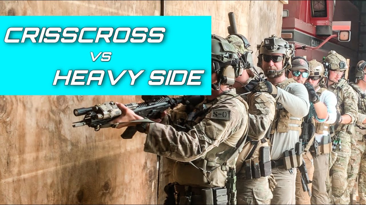CRISSCROSS VS HEAVY SIDE — СРАВНЕНИЕ ДВУХ ТАКТИК ВХОДА В CQB