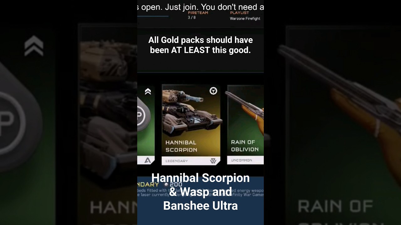 Awesome Halo 5 gold pack #halo5