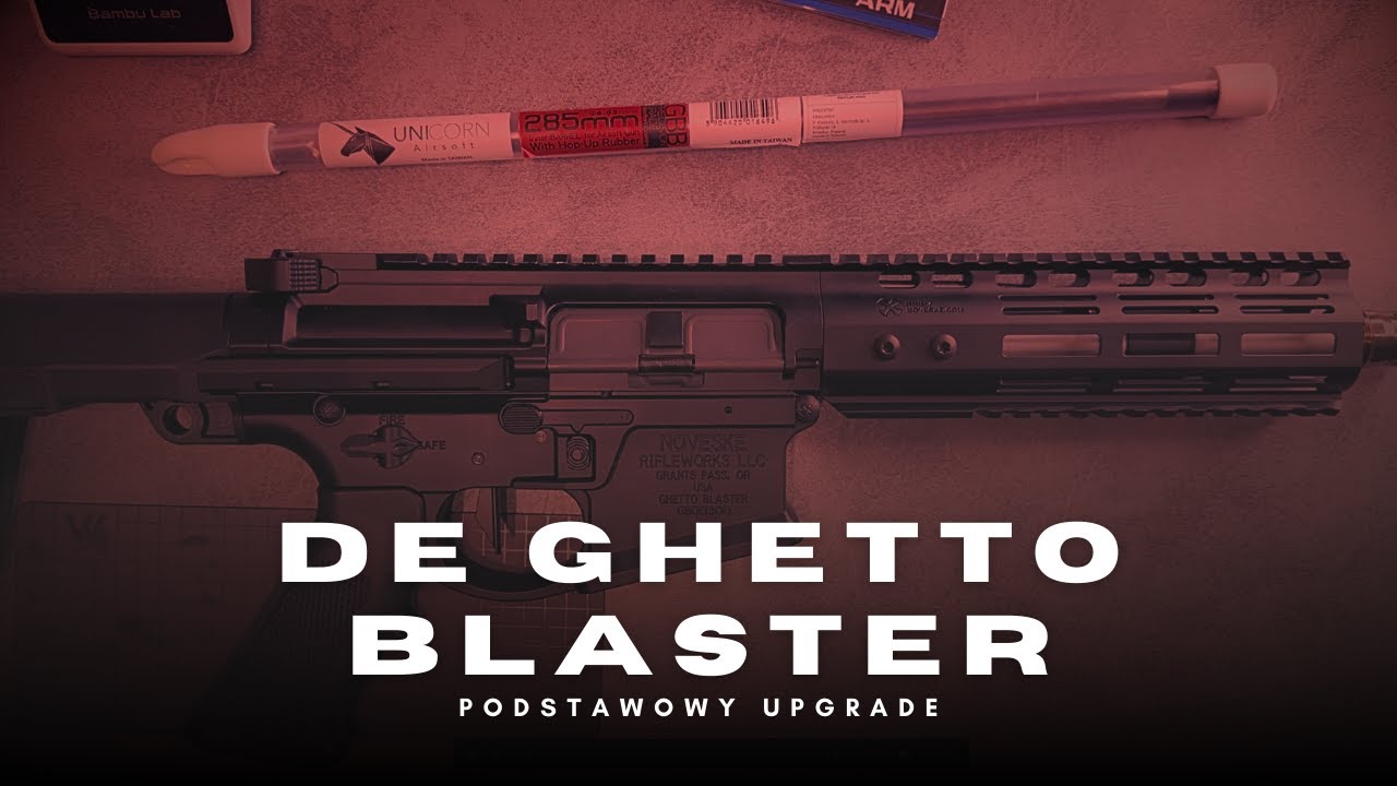 Ghetto Blaster- podstawowy upgrade
