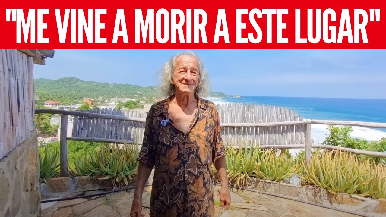 El exilio lo llevó a vivir sobre una roca frente al mar de Oaxaca🇲🇽