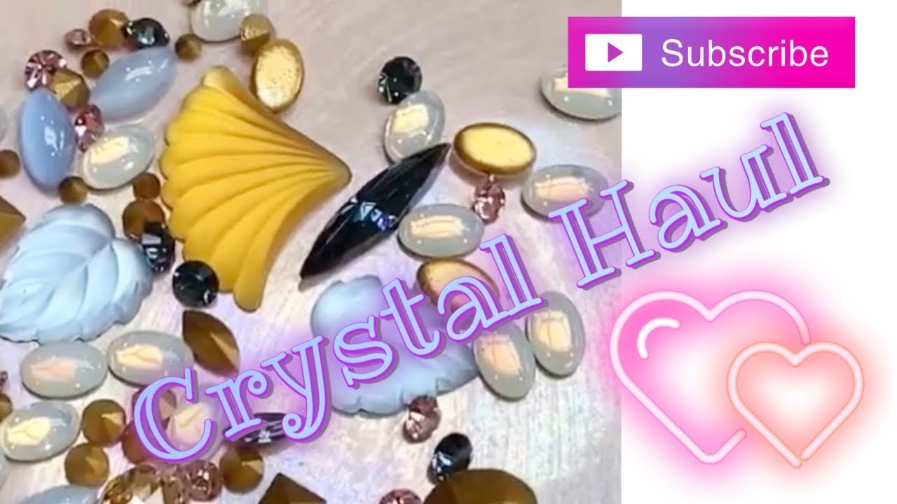 Crystal Parade Haul | Nail Art | Swarovski Crystals | Elaine. J Nail Artist