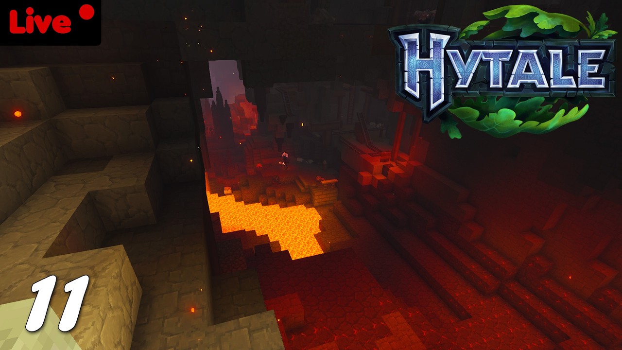 Gefährliche Tiefen [Live Let's Play: Hytale #11]