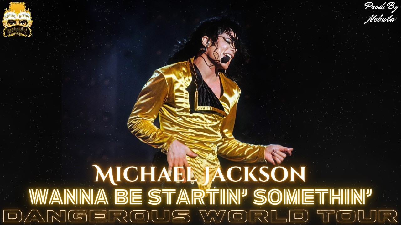 Michael Jackson - Wanna Be Startin' Somethin' | Dangerous Tour Studio Recreation
