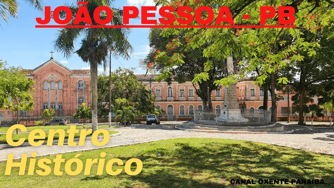 Passeio pelo CENTRO HISTÓRICO de JOÃO PESSOA - PB! Conhecem?