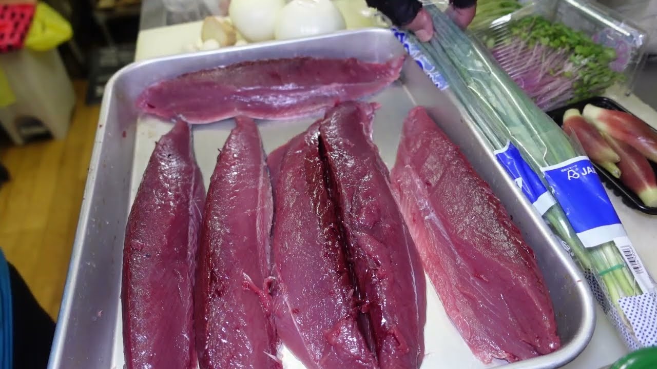 Seared Bonito Skipjack tuna 【Katsuo no tataki】 The best seared bonito　 🐟🌿