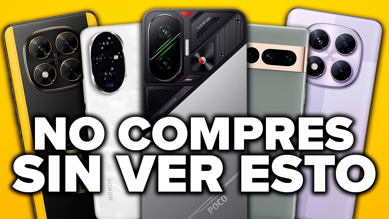 ✅Top 10 Celulares GAMA MEDIA 2025 [Gu&iacute;a Calidad-Precio] - &iexcl;NO te equivoques!