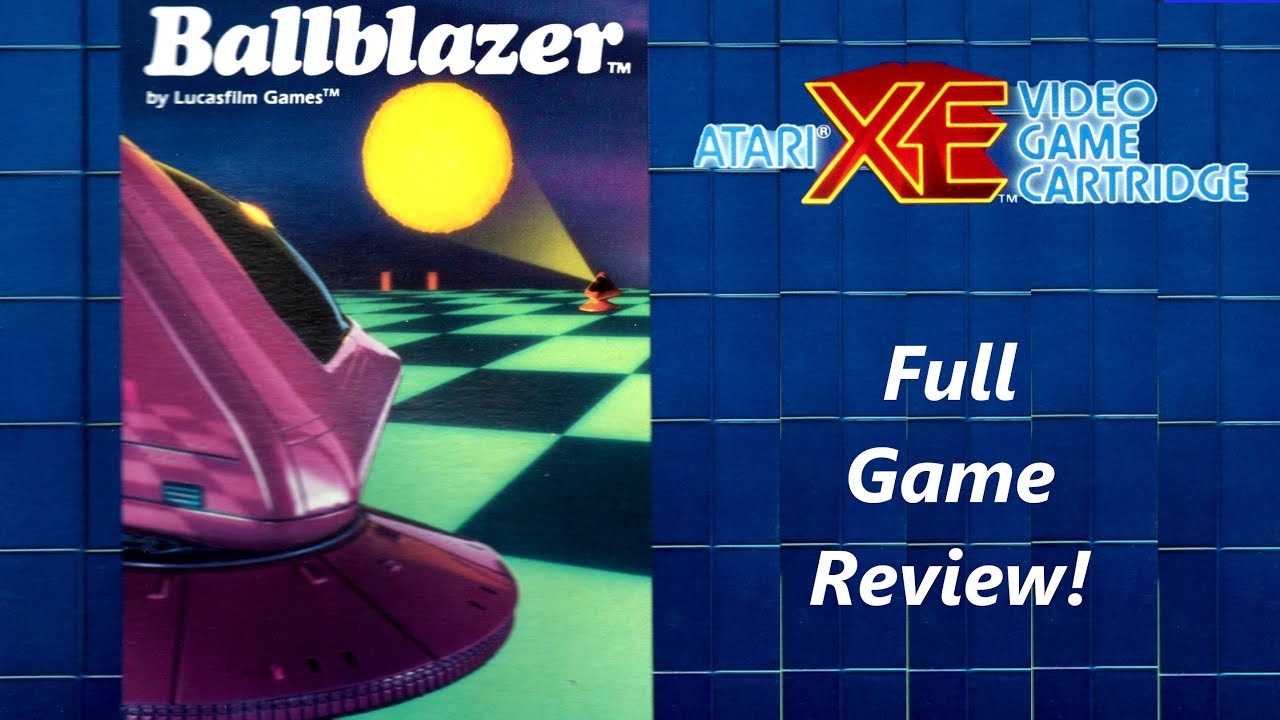 Обзор Ballblazer для Atari 8 bit 400 800 XL XE (без нецензурных выражений, выпуск 846)
