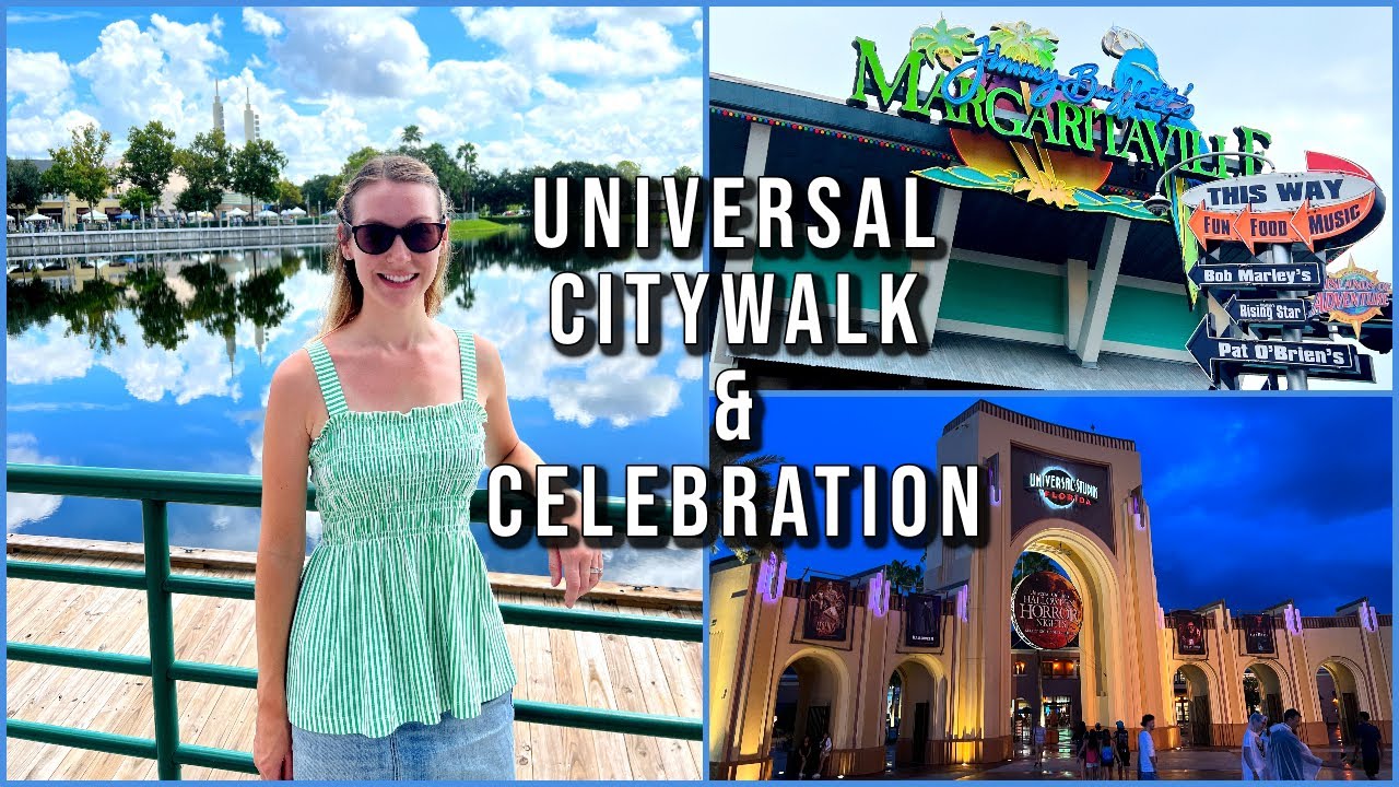 Universal CityWalk Orlando, Margaritaville & Celebration Market, Florida August 2022 l aclaireytale