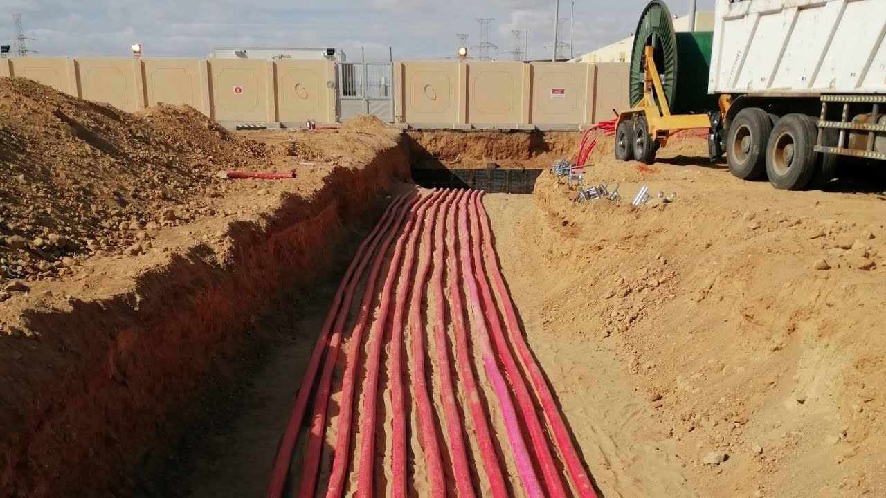 Under ground  Electrical work