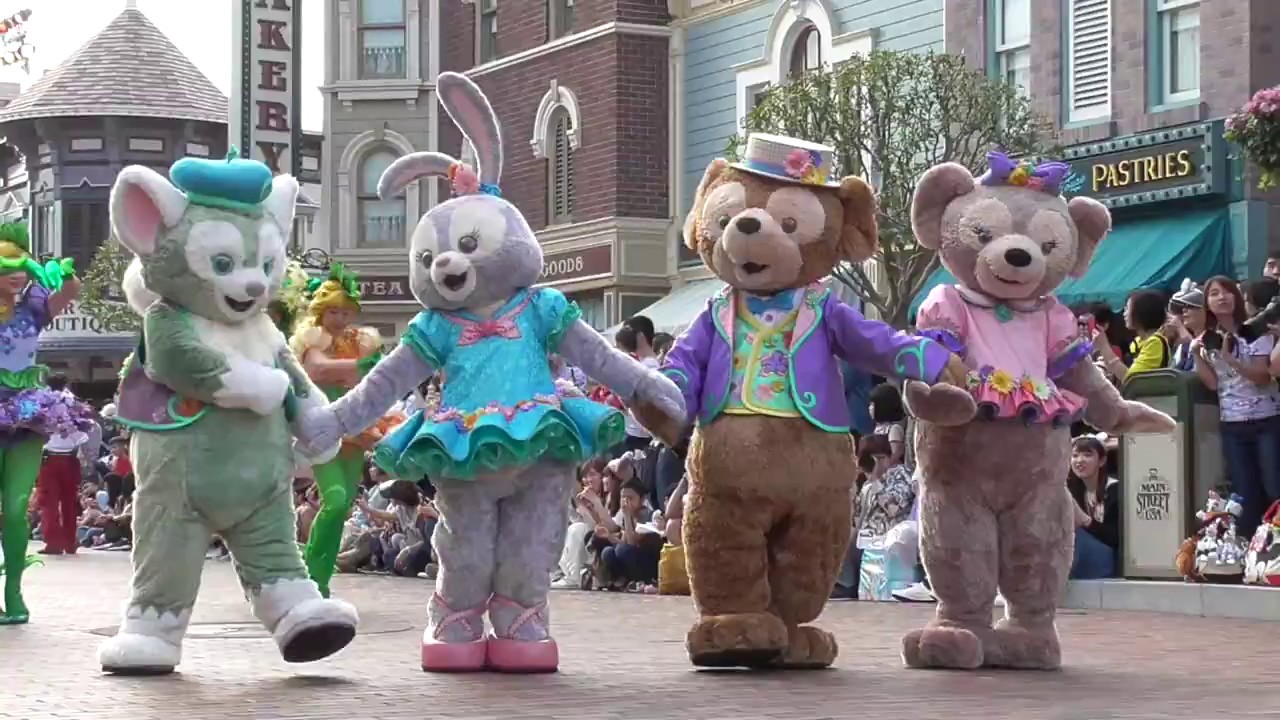 [HKDL] Disney Friends Springtime Processional 2018/3/18 [Empo 201]