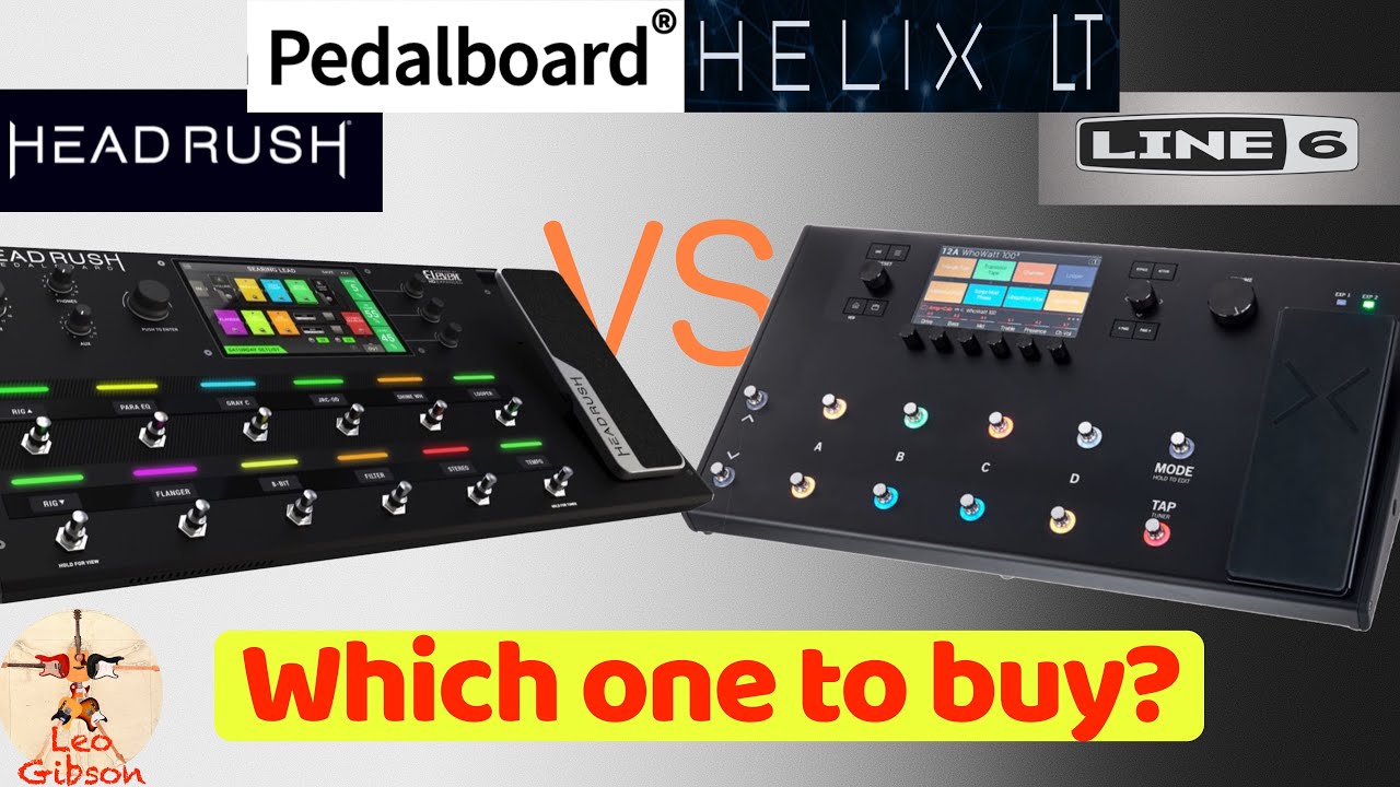 Line 6 HELIX vs Headrush Pedalboard: which one to buy?