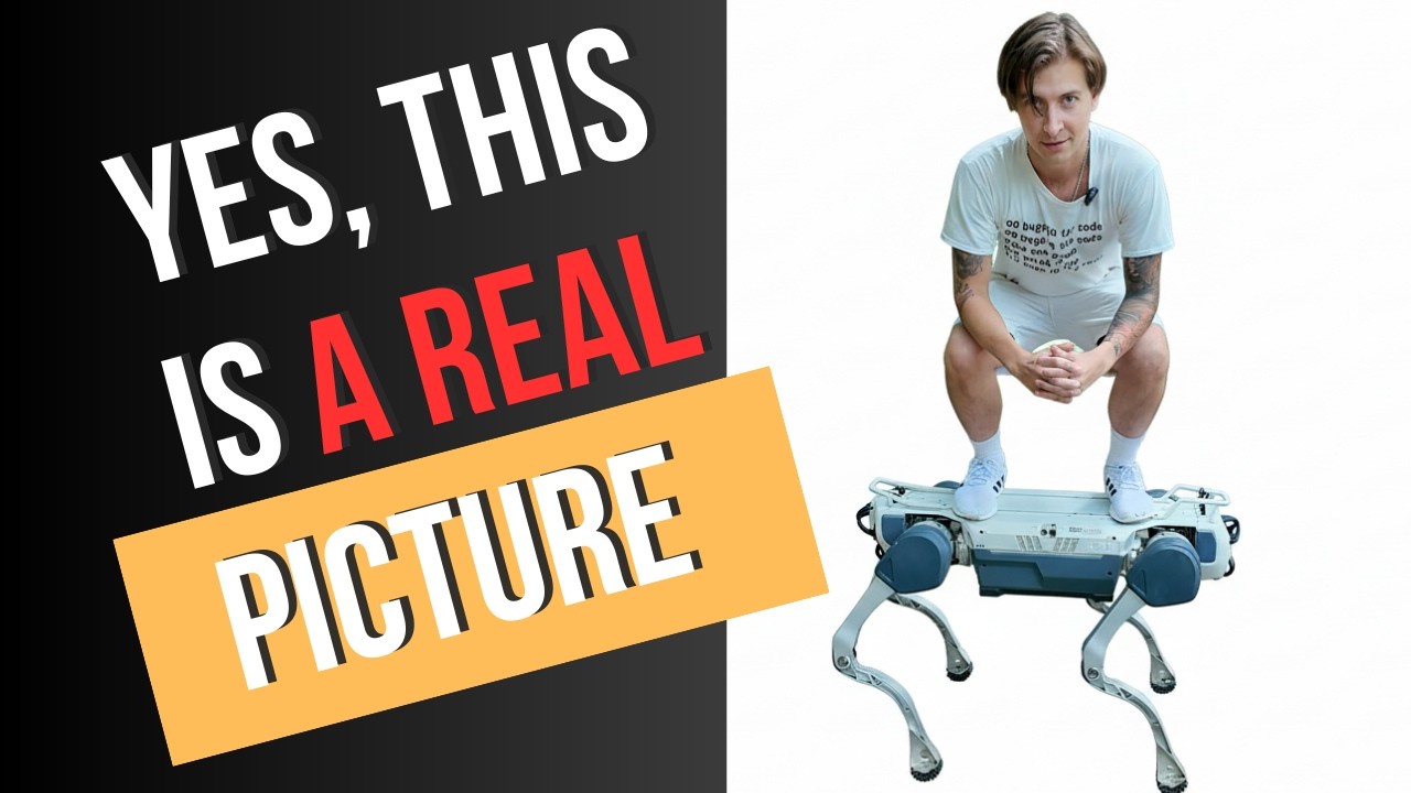 Industrial Robot Dogs Up Close