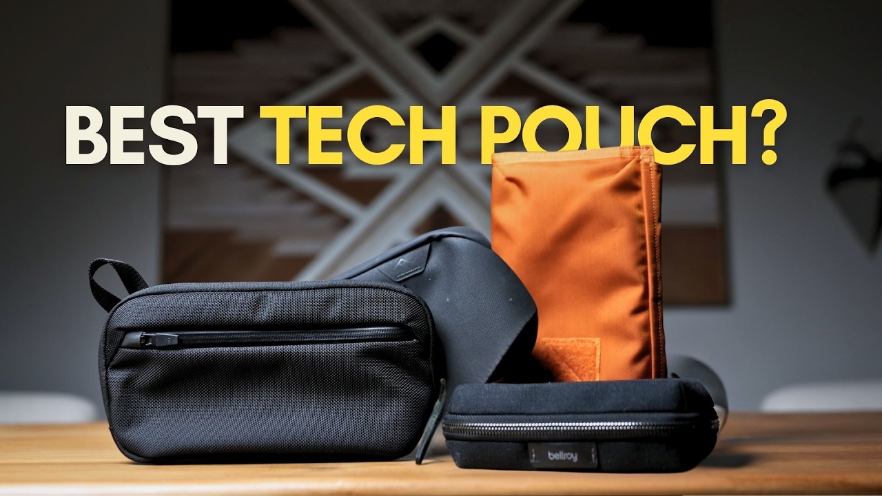 Любимый технический чехол? Bellroy, Aer, Peak Design и Evergoods