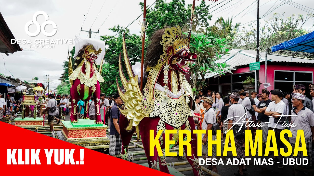 Atiwa - Tiwa Kertha Masa Desa Adat Mas | Ngaben Massal Banjar Kawan 4 Juli 2025