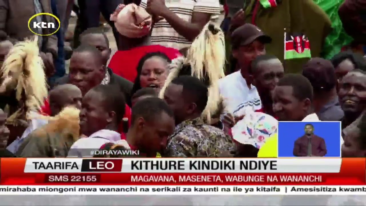 Naibu wa rais mpya Kithure Kindiki aapishwa