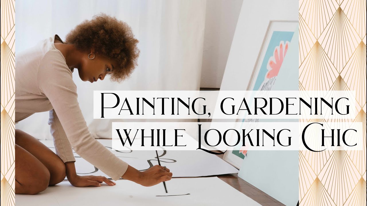 Look elegant doing feminine Hobbies