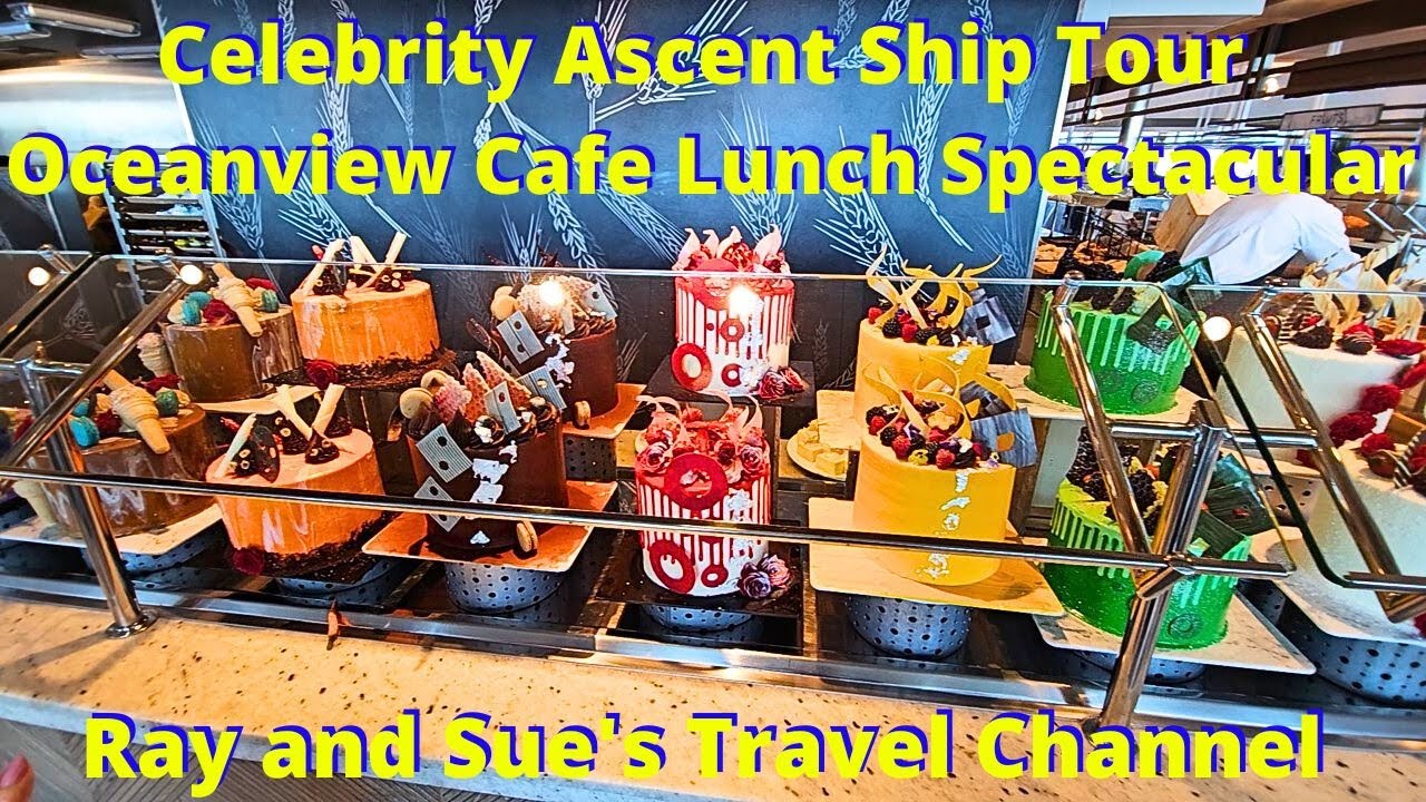 Celebrity Ascent Oceanview Lunchtime Spectacular