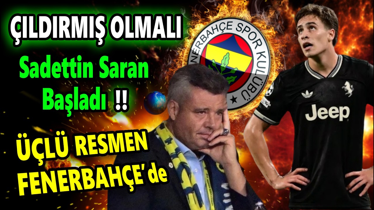 Juventus yenildi Saran çıldırdı! Üçü de bitti F.Bahçe'den Tarihi Devrim..