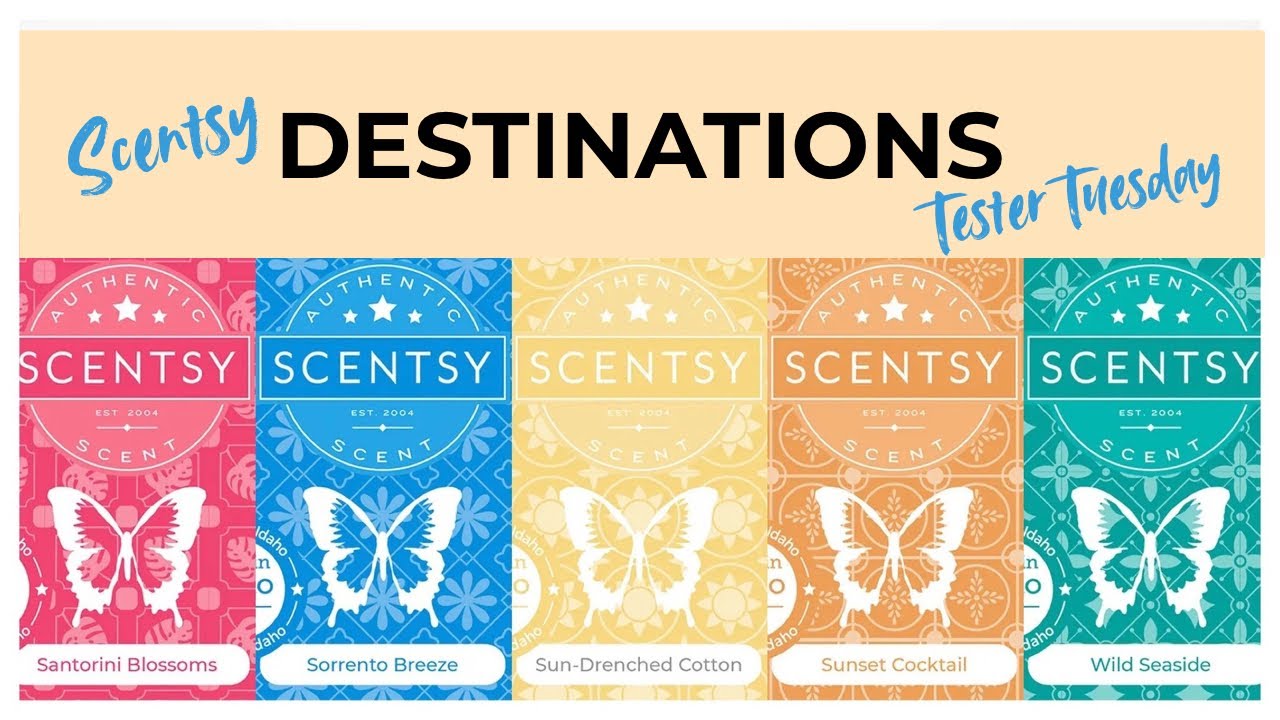 Quickie Tester Tuesday - Scentsy Destinations Collection Reviews