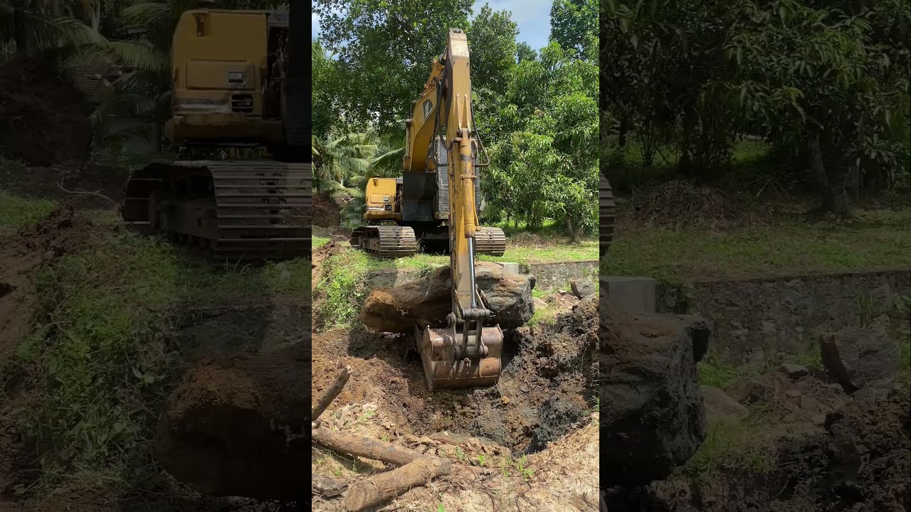 CAT 312B Excavator in Action | Skilled Operator at Work!