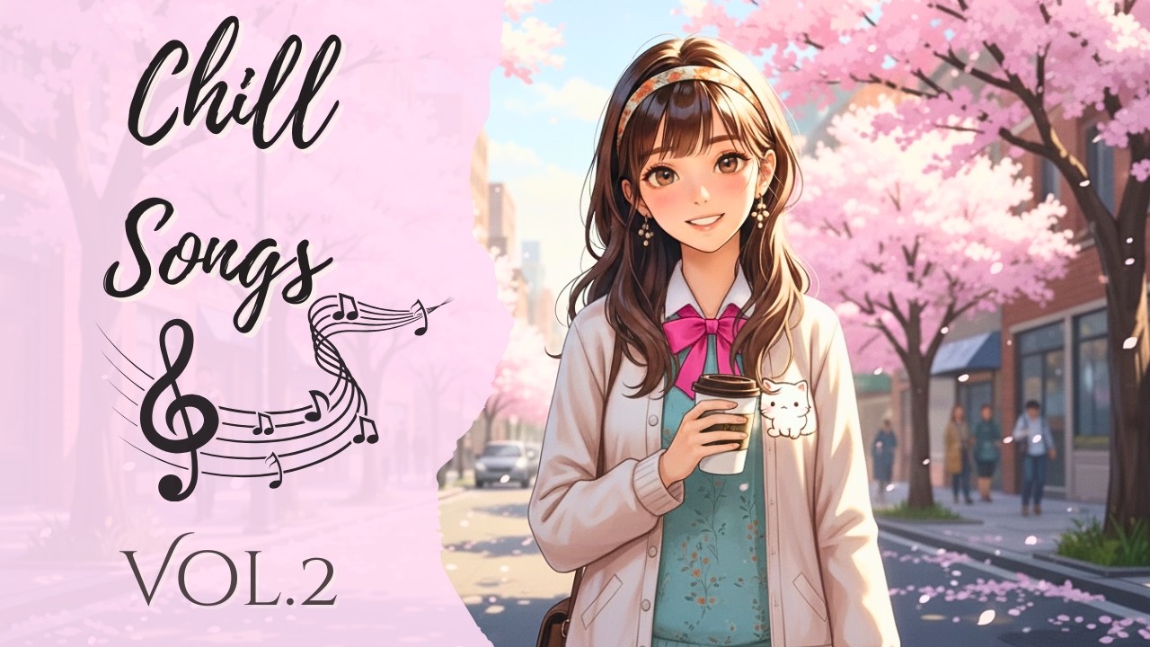 Chill Songs Vol. 2 ☁️ Cute Chill Pop & Cozy Coffee Shop Vibes #chillmusic #studymusic #relaxingmusic