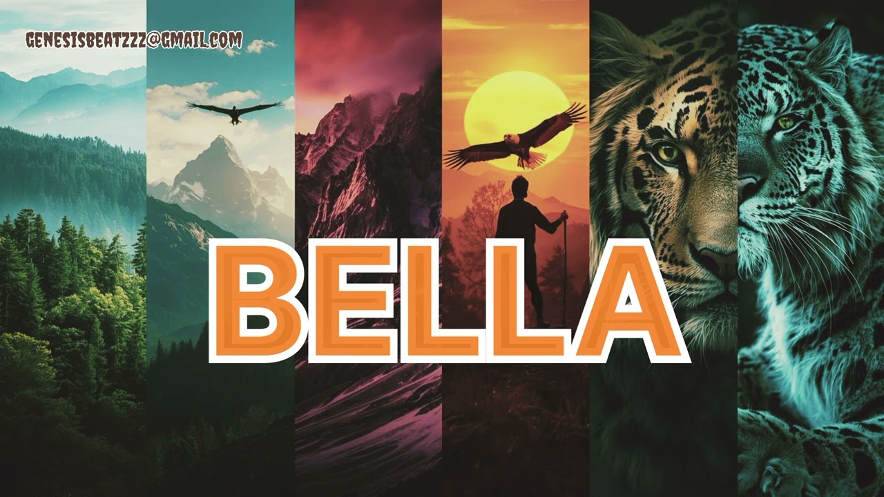 BELLA – Slow Afro Rhythm Type Beat | Chill Love Afrobeat Instrumental 97 BPM