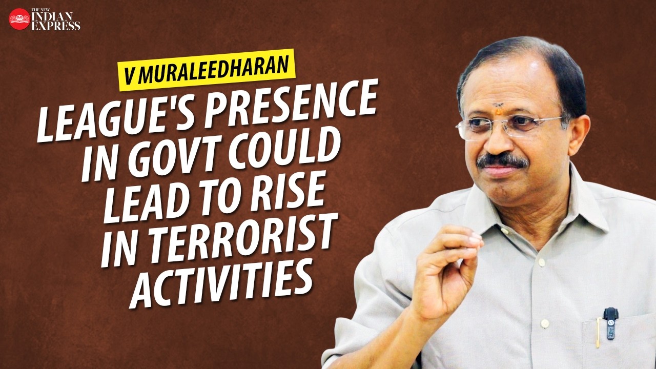 'I never said Tharoor would join BJP' - V Muraleedharan | Interview | BJP | TNIE Kerala