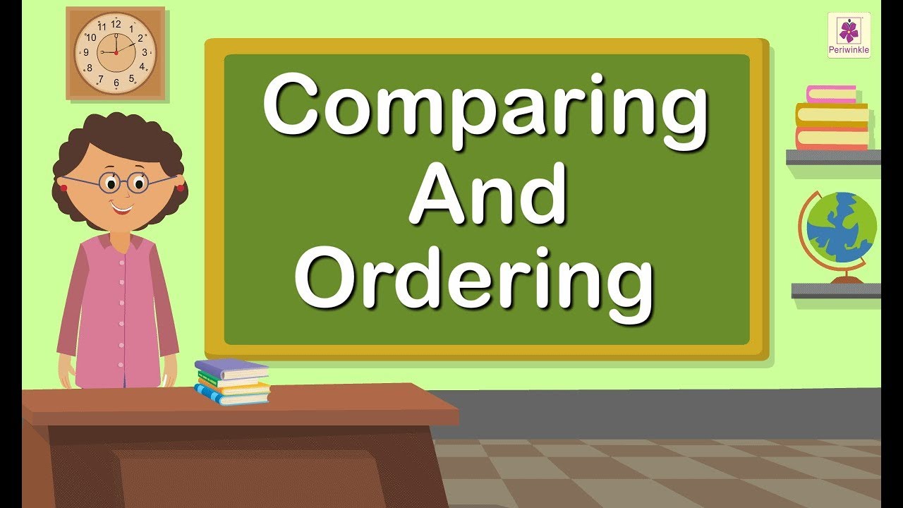 Comparing And Ordering | Mathematics Grade 1 | Periwinkle