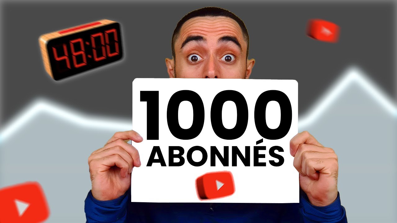 J'Essaie De Gagner 1000 Abonn&eacute;s En 48h